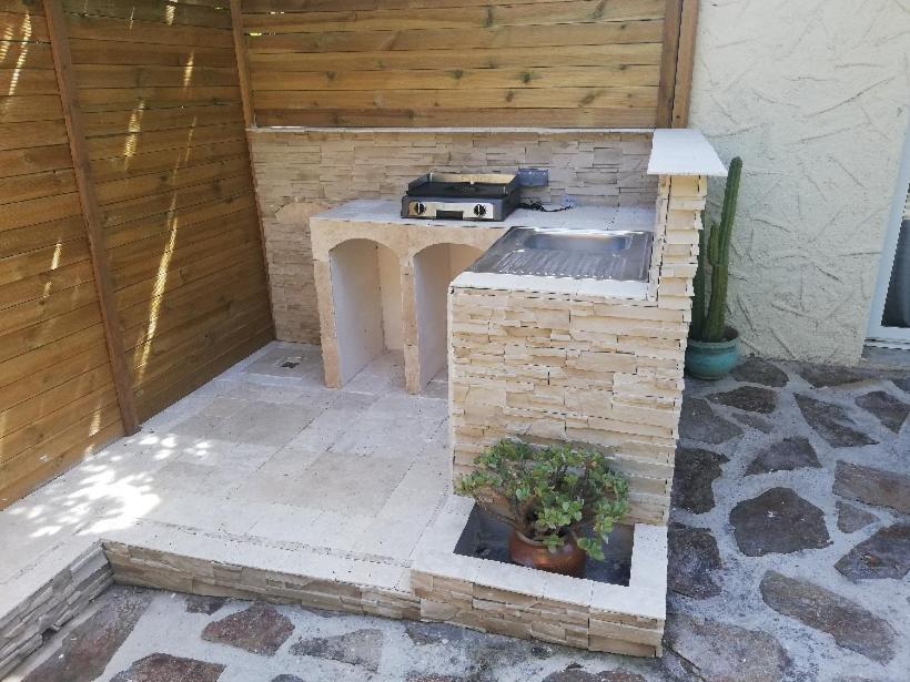 Appartement T2 Rez De Villa Proche Bord De Mer 르프라데 외부 사진
